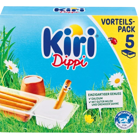 Kiri Dippi oder Portionen XXL