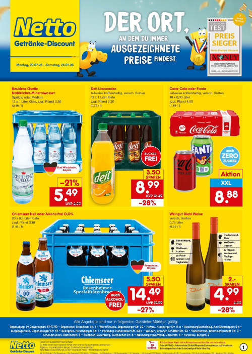 Getränkemarkt in deiner Nähe