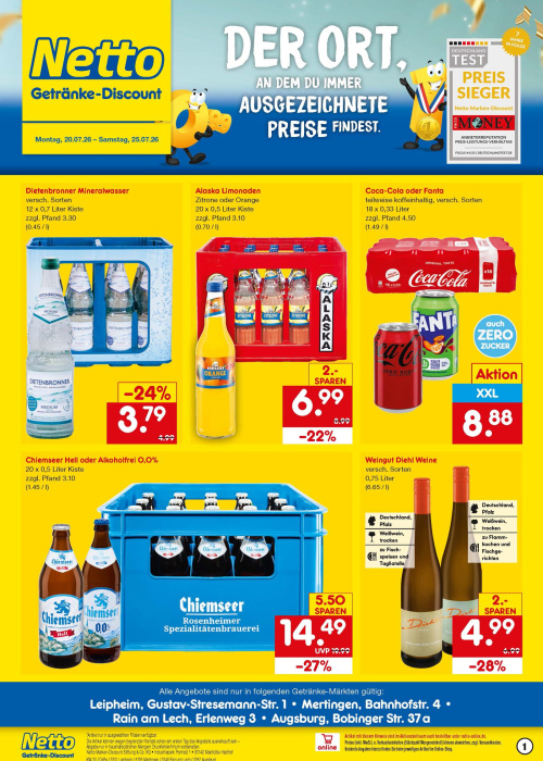 Getränkemarkt in deiner Nähe