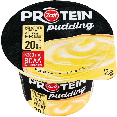 Zott Protein Pudding oder Mousse