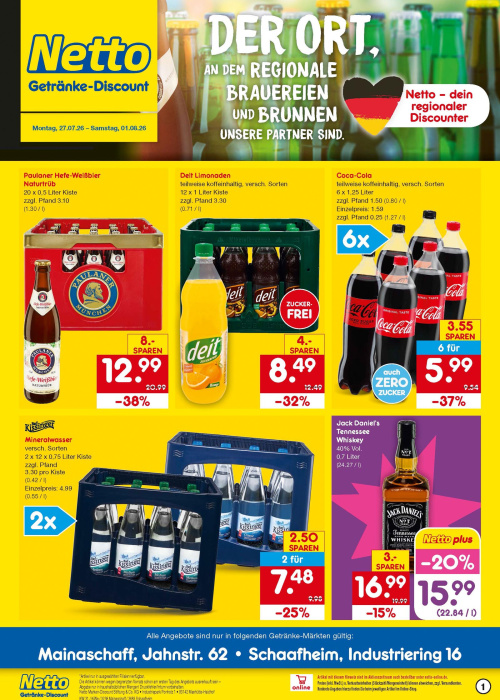Getränkemarkt in deiner Nähe