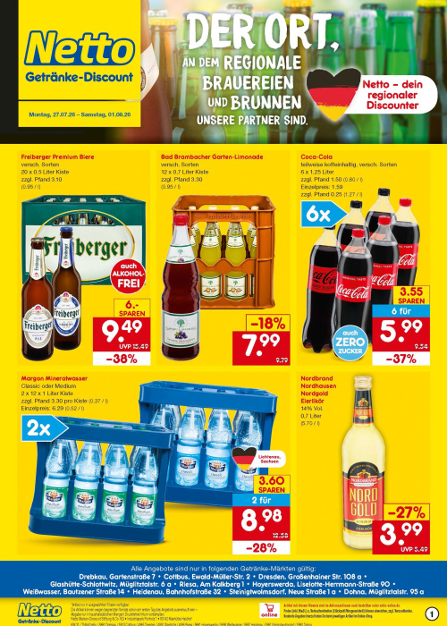 Getränkemarkt in deiner Nähe
