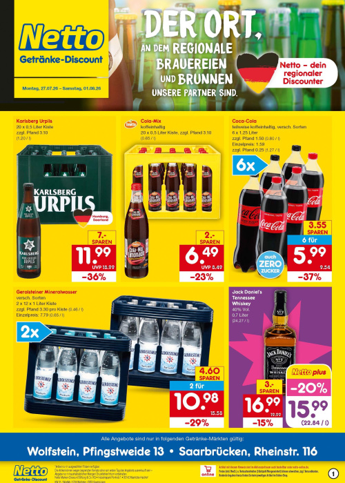 Getränkemarkt in deiner Nähe