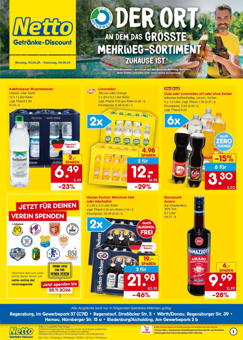 Getränkemarkt in deiner Nähe