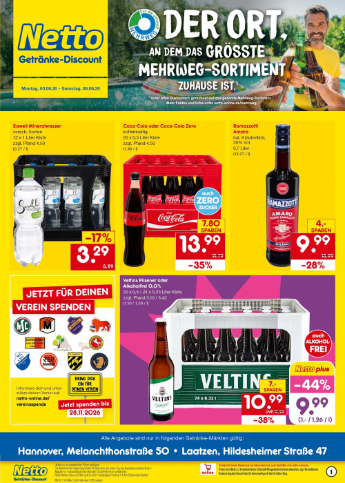 Getränkemarkt in deiner Nähe