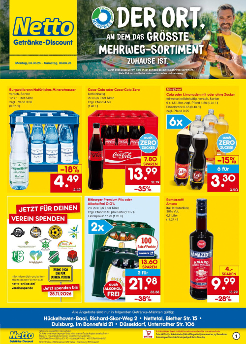 Getränkemarkt in deiner Nähe