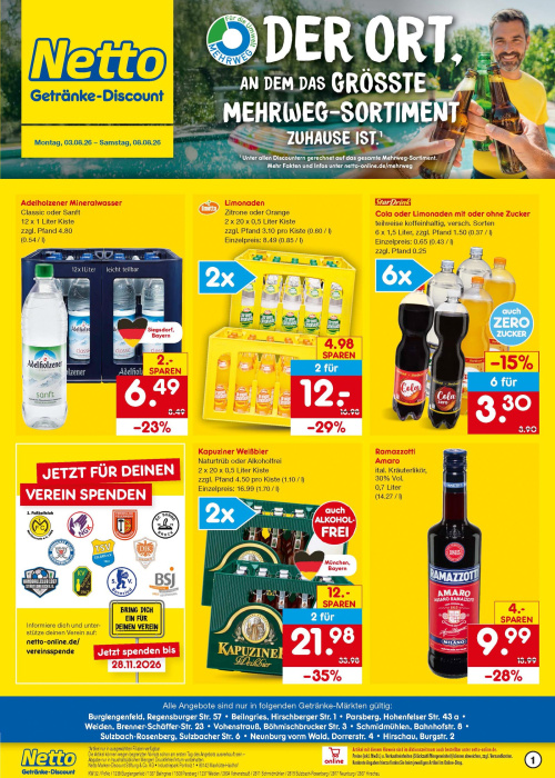 Getränkemarkt in deiner Nähe