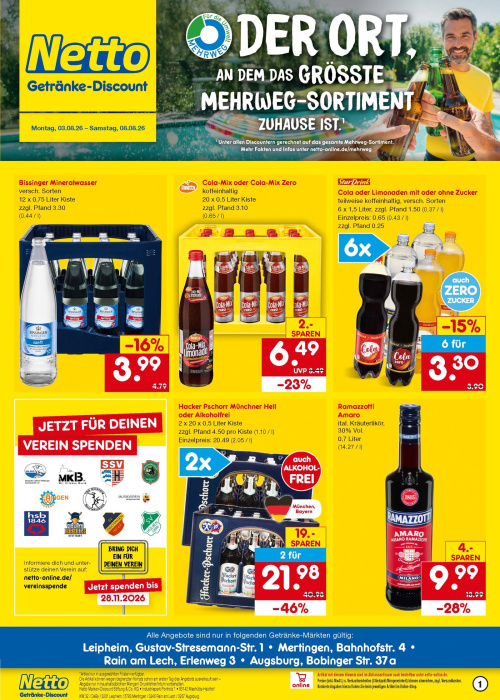Getränkemarkt in deiner Nähe