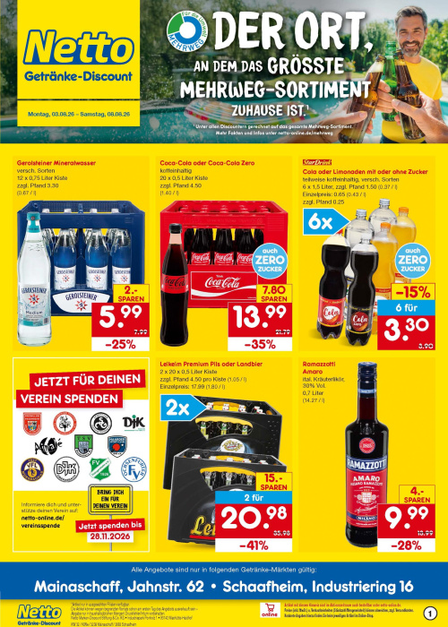 Getränkemarkt in deiner Nähe