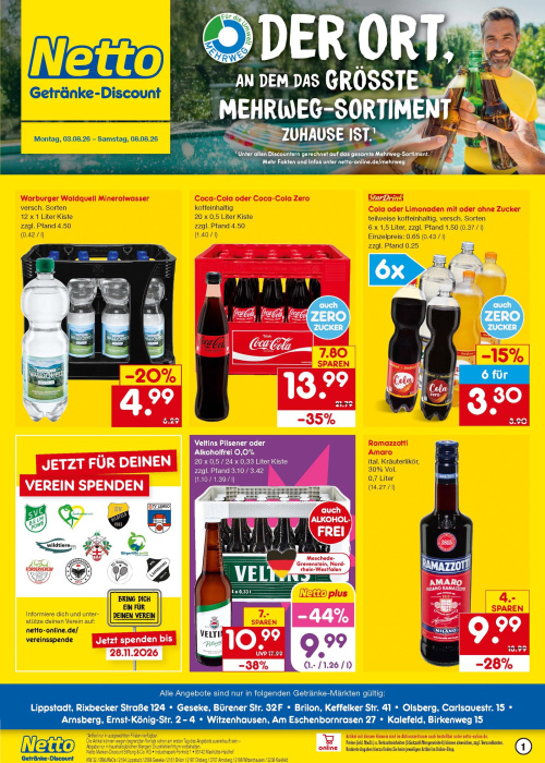 Getränkemarkt in deiner Nähe