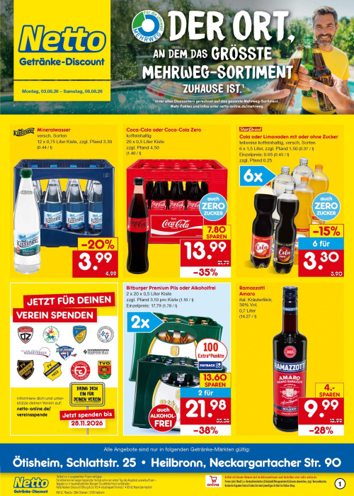Getränkemarkt in deiner Nähe