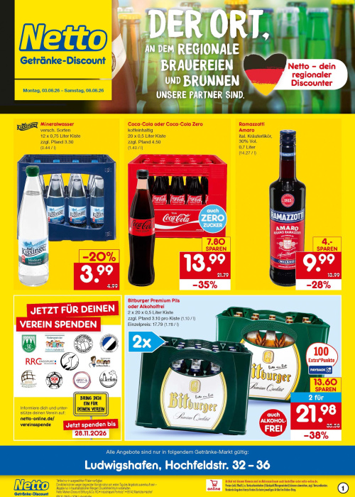 Getränkemarkt in deiner Nähe
