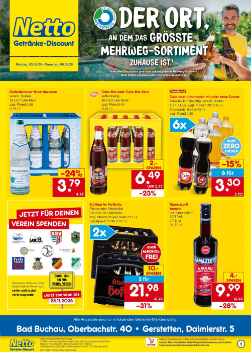 Getränkemarkt in deiner Nähe