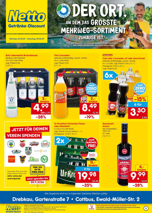 Getränkemarkt in deiner Nähe