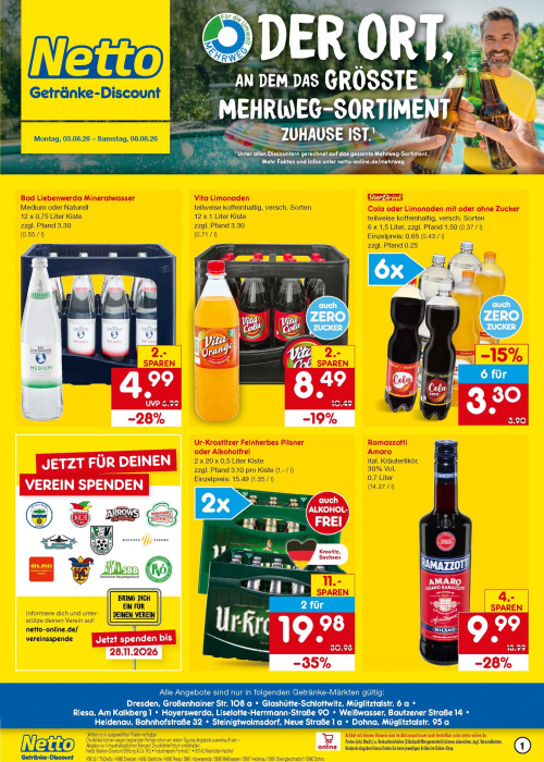 Getränkemarkt in deiner Nähe