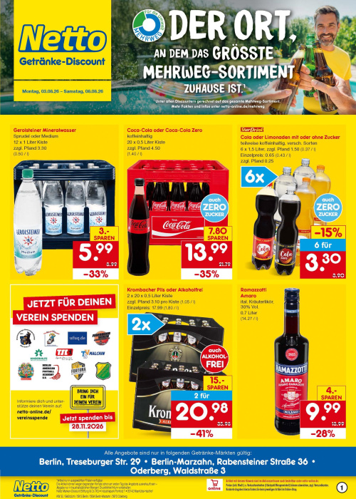 Getränkemarkt in deiner Nähe
