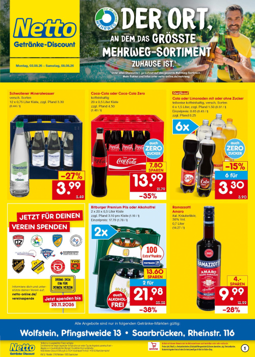 Getränkemarkt in deiner Nähe