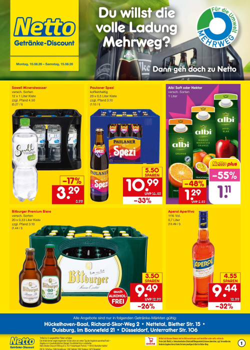 Getränkemarkt in deiner Nähe