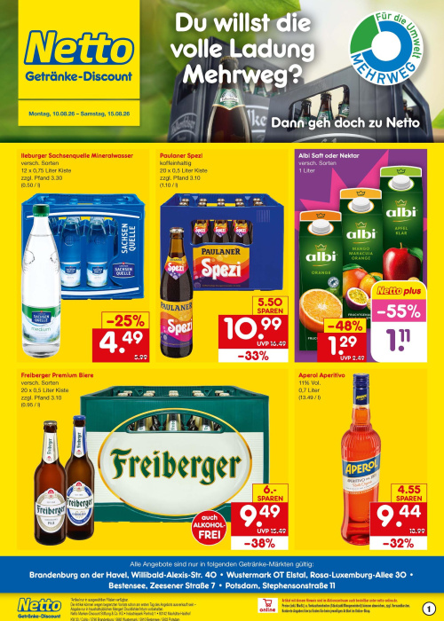 Getränkemarkt in deiner Nähe