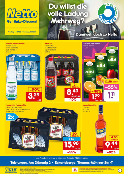 Getränkemarkt in deiner Nähe