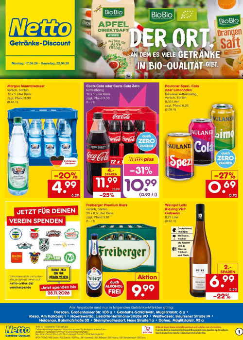 Getränkemarkt in deiner Nähe