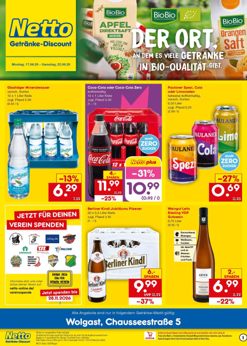 Getränkemarkt in deiner Nähe