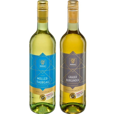 Weingold Grauer Burgunder oder Müller-Thurgau Qualitätswein