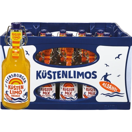 Flensburger Küstenlimo Orange oder Küstenmix