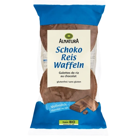 Bio Alnatura Vollmilch Schoko Reiswaffeln