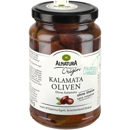Bio Alnatura Kalamata Oliven ohne Stein