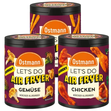 Ostmann Let‘s Do Airfryer Gewürzmischungen