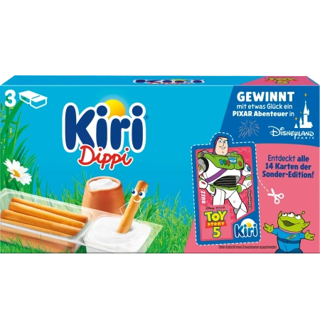 Kiri Schale, Portionen oder Dippi