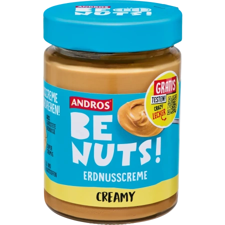 Andros BE NUTS ! Erdnusscreme