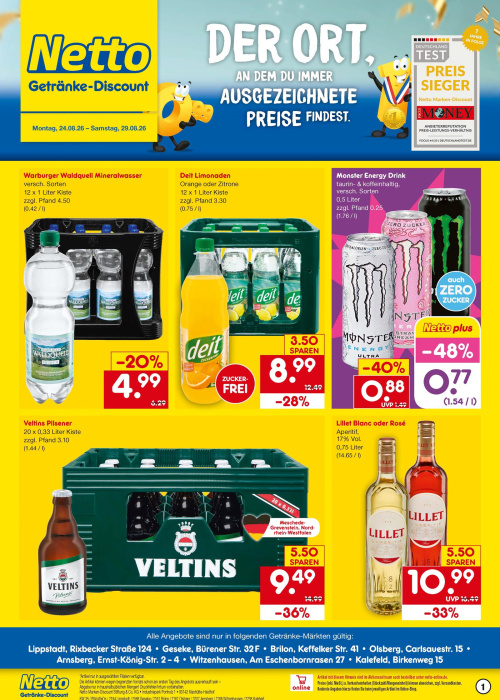 Getränkemarkt in deiner Nähe