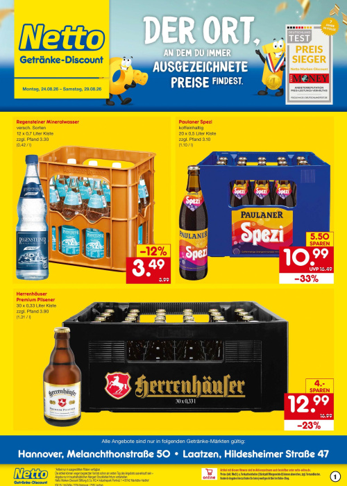 Getränkemarkt in deiner Nähe
