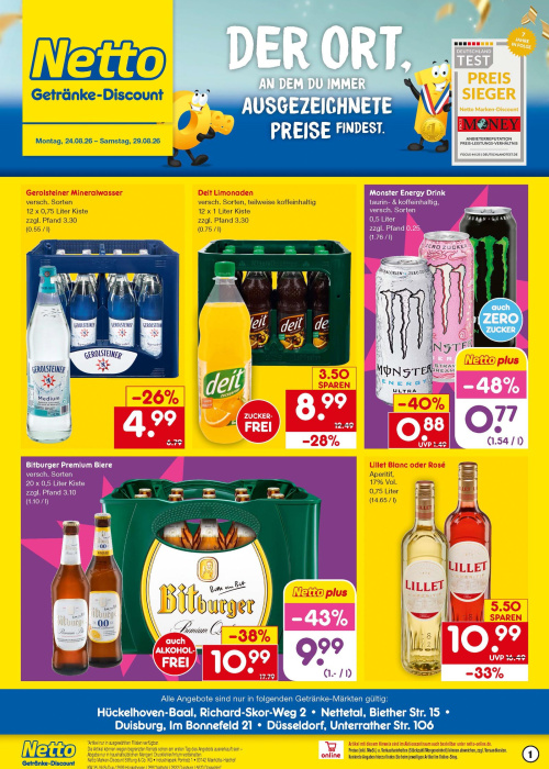 Getränkemarkt in deiner Nähe
