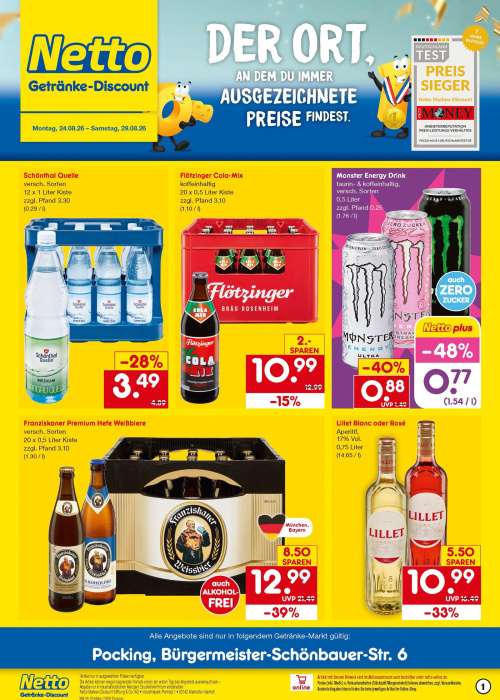 Getränkemarkt in deiner Nähe
