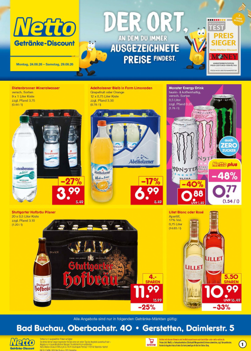 Getränkemarkt in deiner Nähe