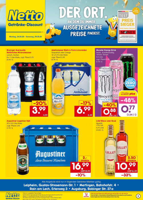 Getränkemarkt in deiner Nähe
