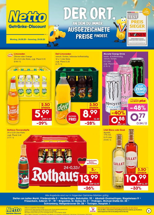 Getränkemarkt in deiner Nähe