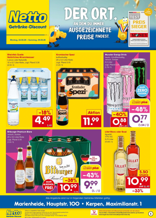Getränkemarkt in deiner Nähe