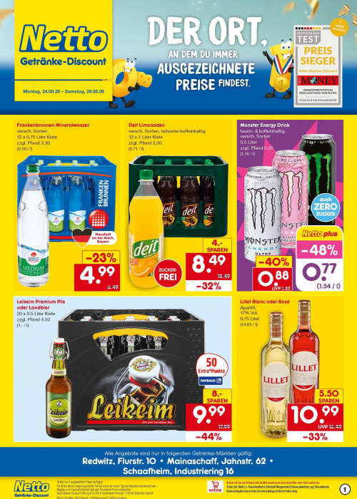 Getränkemarkt in deiner Nähe