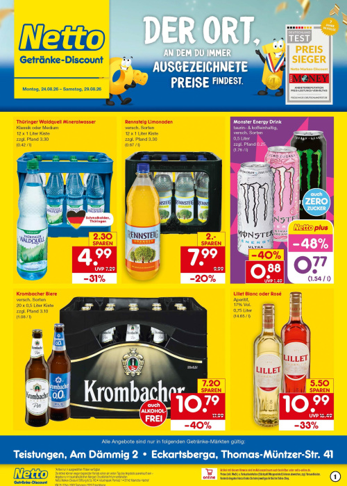 Getränkemarkt in deiner Nähe