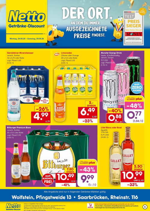 Getränkemarkt in deiner Nähe