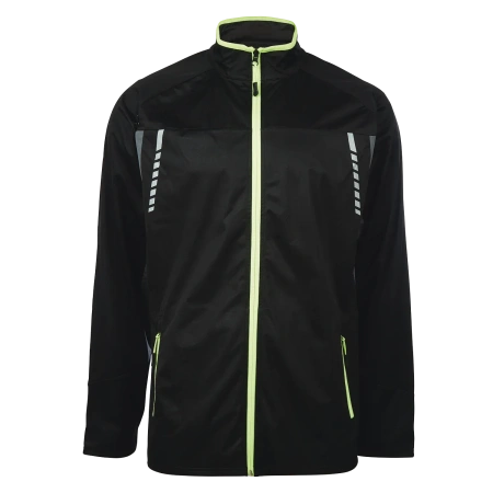 Herren Softshelljacke mit reflektierenden Streifen