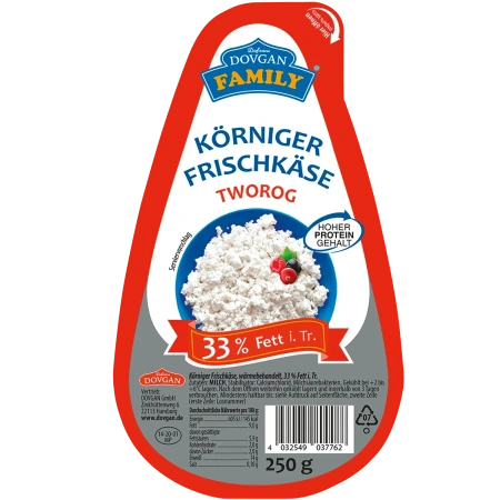 DOVGAN körniger Frischkäse