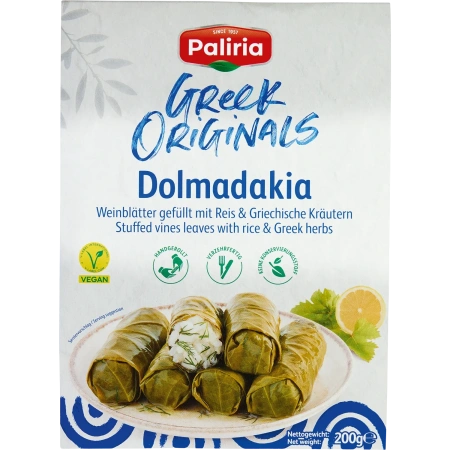 Paliria Weinblätter gefüllt mit Reis