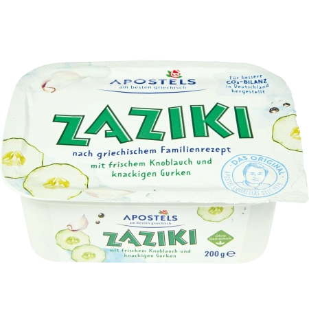 Apostels Zaziki, Sour Cream und Aioli