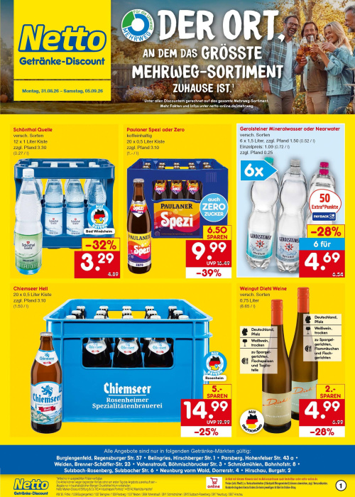 Getränkemarkt in deiner Nähe