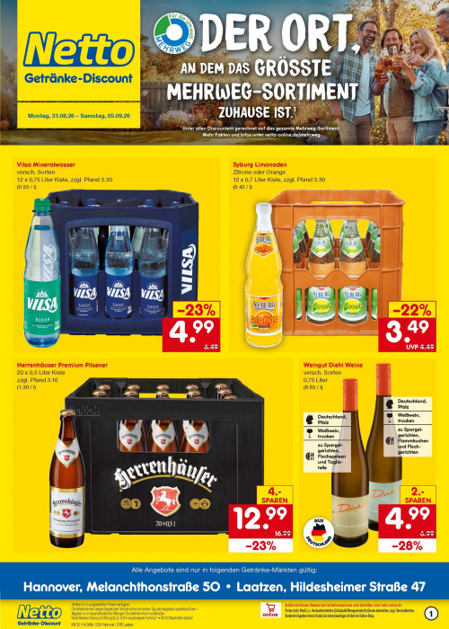 Getränkemarkt in deiner Nähe